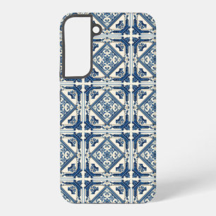 タイル地中海の,ポルトガル語, Azulejo, Majolica Samsung Galaxy S22+ケース