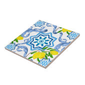 タイル地中海の，マジョリカ，シチリアスタイル     タイル (側面)