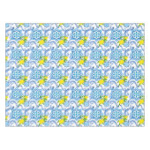 タイル地中海の，マジョリカ，シチリアスタイル テーブルクロス (正面(横))