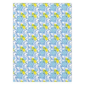 タイル地中海の，マジョリカ，シチリアスタイル テーブルクロス (正面)