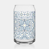 タイル地中海の、モロッコ、マジョリカ、アズレジョ ガラス缶 (左)