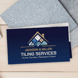 タイル工事 - タイル層 名刺