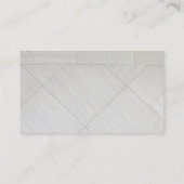 タイル床スタイルロゴ情報会社事業 名刺 (裏面)