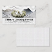 タイル床 | Mopクリーニング | Soap Suds 名刺 (正面/裏面)