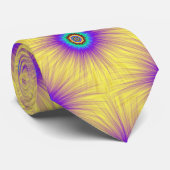 タイル張りのカラー爆発 ネクタイ (ロール)