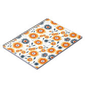 タイル張りの花 ノートブック (左側)