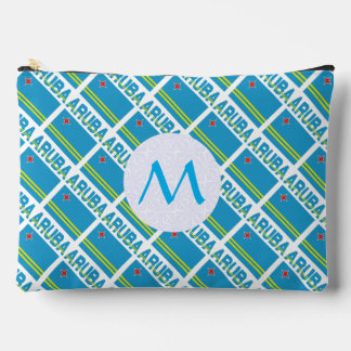 タイル張りアルバンモノグラムの国旗 アクセサリーポーチ