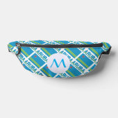 タイル張りアルバンモノグラムの国旗 ファニーパック (レイダウン)