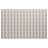 タイル張りバスフィッシュパターン生地 ファブリック (ヤード)