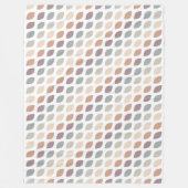 タイル張りパステル フリースブランケット (正面)