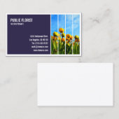 タイル張り写真花屋 名刺 (正面/裏面)