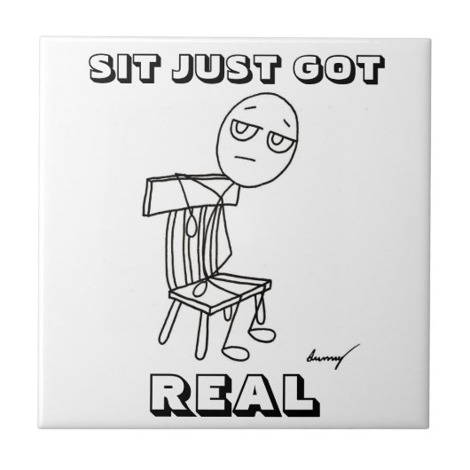 タイル得に実在座る タイル (正面)