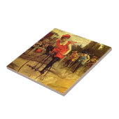 タイル旧式なレディースバイクの競輪の競争 タイル (側面)