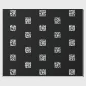 タイル模様のQRコードを即座に作成 ラッピングペーパー (フラット)