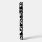 タイル状のQRコードパターンの作成 | 編集可能な色 Case-Mate iPhoneケース (裏面 / 左)