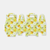 タイル状ハチミツ模様パーティー フェイバーボックス (折り畳みなし)