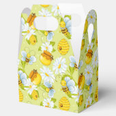 タイル状ハチミツ模様パーティー フェイバーボックス (オープン)