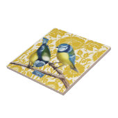 タイル白（壁の花） RFPMDesigns ©️ 2024 タイル (側面)