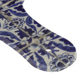 タイル素朴イタリアンアズレジョブルー幾何学模様 カッティングボード (角)