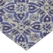 タイル素朴イタリアンアズレジョブルー幾何学模様 テーブルクロス (アングル)