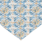 タイル素朴テーブルランナー ショートテーブルランナー (コーナー)