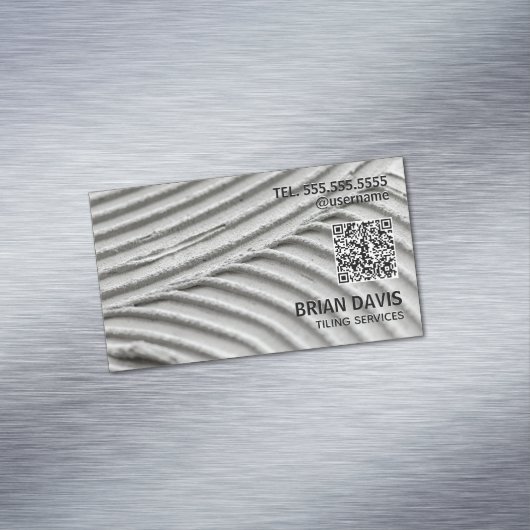 タイル表示サービスカスタムタイルQR マグネット名刺 (インサイチュ)