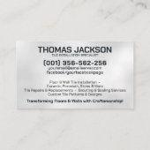 タイル表示サービス – タイル画層 名刺 (裏面)