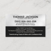 タイル表示サービス – タイル画層 名刺 (裏面)