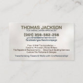 タイル表示サービス – タイル画層 名刺 (裏面)