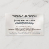 タイル表示サービス – タイル画層 名刺 (裏面)