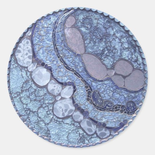 タイル貼り ラウンドシール (正面)