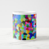 タイル20ozマグカップをブロック ジャンボコーヒーマグカップ (正面)