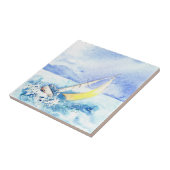 タイル「に」かかとで蹴られて タイル (側面)