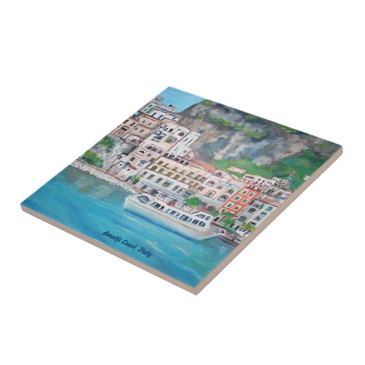 タイル-アマルフィの海岸 タイル (側面)