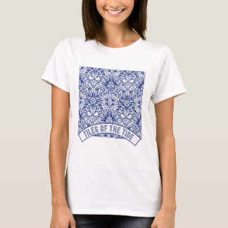 タイル・オブ・ザ・タイド・インディゴ・パターンTシャツ Tシャツ