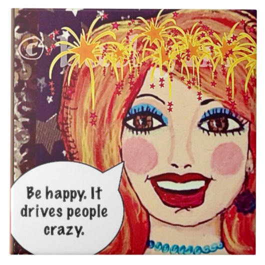 タイル/コースター/三徳 タイル (正面)