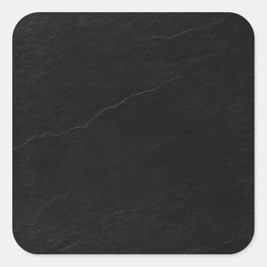 タイル・シール・ブラック・石板・スクエア スクエアシール (正面)