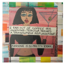 タイル・トリベット・ウォール・アート・セラミック・タイル