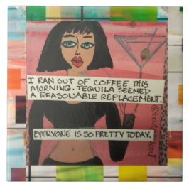 タイル・トリベット・ウォール・アート・セラミック・タイル タイル