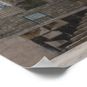 タイル・パネル付きサントイルデンフォンソ教会 ポスター (角)