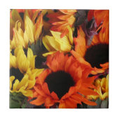 タイル、ヒマワリ# 1 タイル (正面)