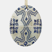 タイル，ポルトガルのタイル陶磁器オーナメント セラミックオーナメント (右)