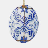 タイル,ポルトガルのタイル陶磁器オーナメント セラミックオーナメント (右)