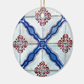 タイル,ポルトガルのタイル陶磁器オーナメント セラミックオーナメント (左)