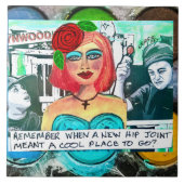 タイル – 五徳 (正面)