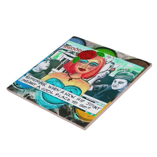 タイル – 五徳 (側面)