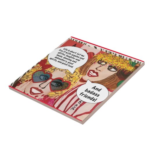 タイル – 五徳 (側面)