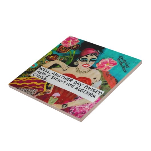 タイル、五徳 – セラミックタイル (側面)