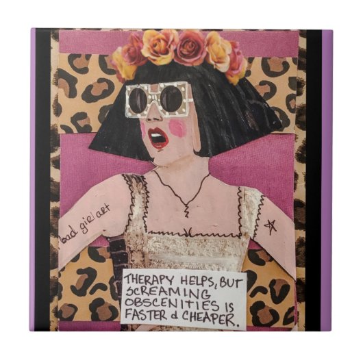 タイル、五徳 – タイル (正面)