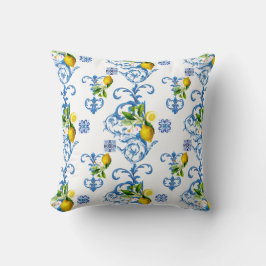 タイル、地中海のマジョリカ、シチリアスタイル      クッション
